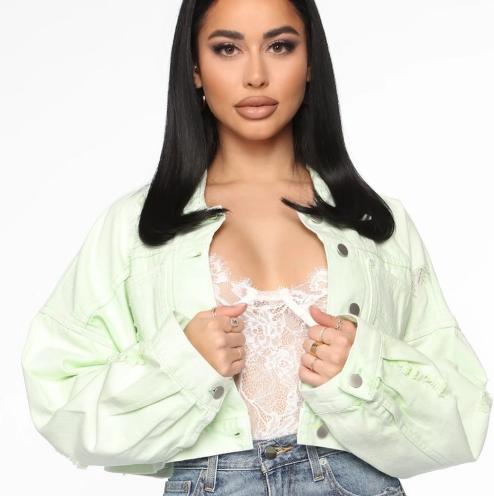 Crop Denim Jacket